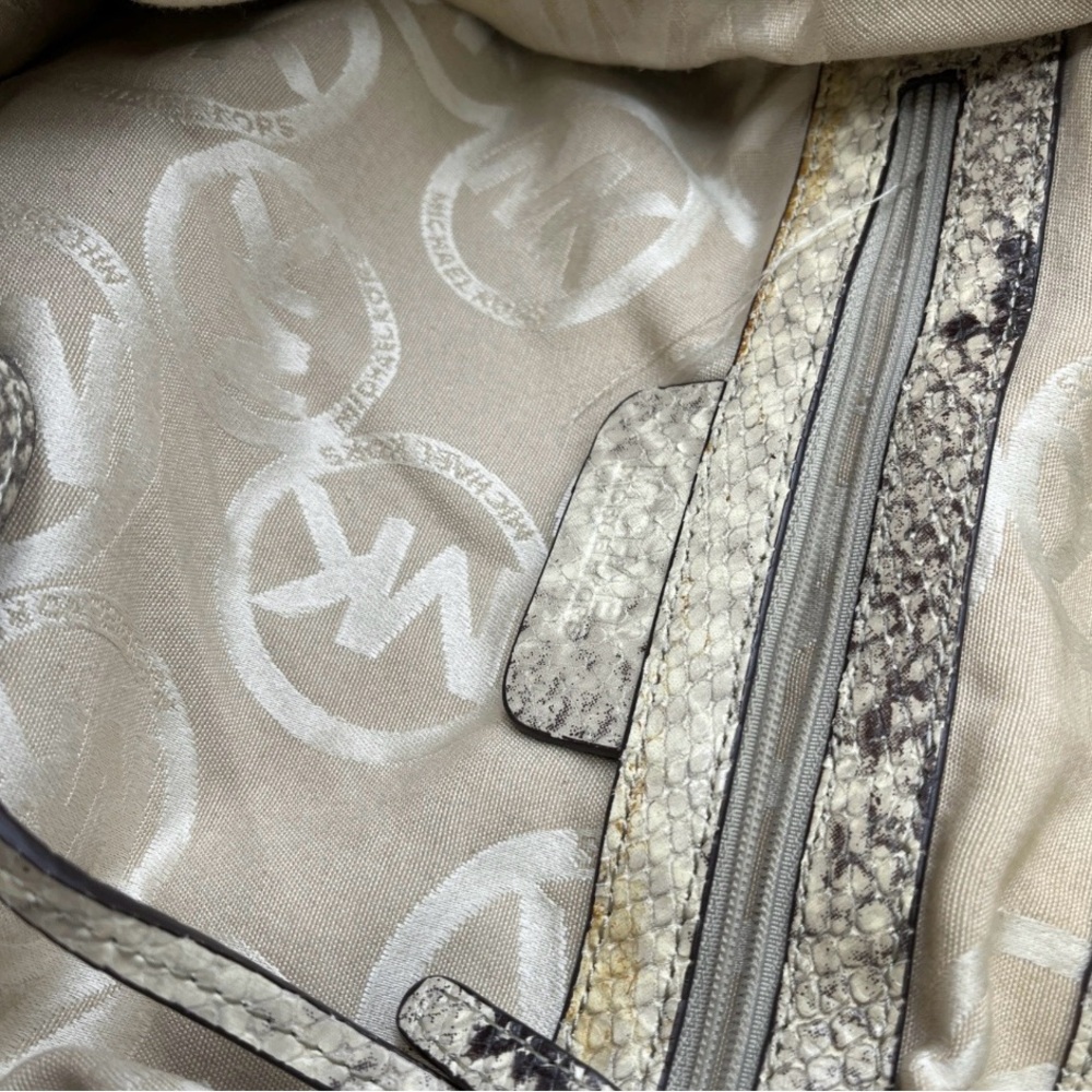 Michael Kors Python Snakeskin Pattern Crossbody B… - image 6